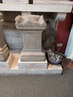 Altar to the Goddess Minerva